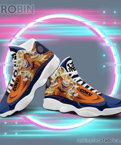 Anime Shoes Dragon Ball Sneakers Goku Super Saiyan 3 Air Jordan 13