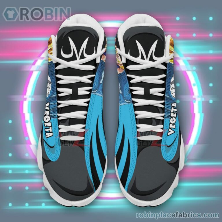 Anime Shoes Dragon Ball Vegeta Air Jordan 13 Sneakers