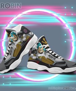 Anime Shoes Dragon Ball Vegeta Fukkatsu Super Saiyan God Air Jordan 13 Sneakers Anime Shoes Dragon Ball Vegeta Fukkatsu Super Saiyan God Air Jordan 13 Sneakers