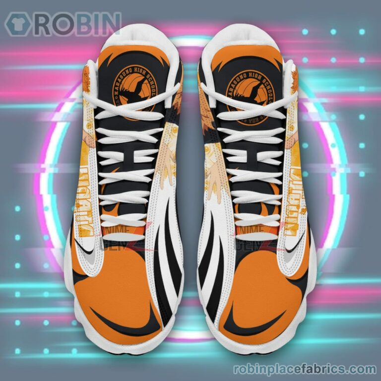Anime Shoes Haikyuu Hinata Shoyo Air Jordan 13 Sneakers