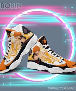 Anime Shoes Haikyuu Hinata Shoyo Air Jordan 13 Sneakers