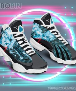 anime shoes hunter x hunter air jordan 13 sneakers custom anime zoldyck killua shoes 76 GLJ5M