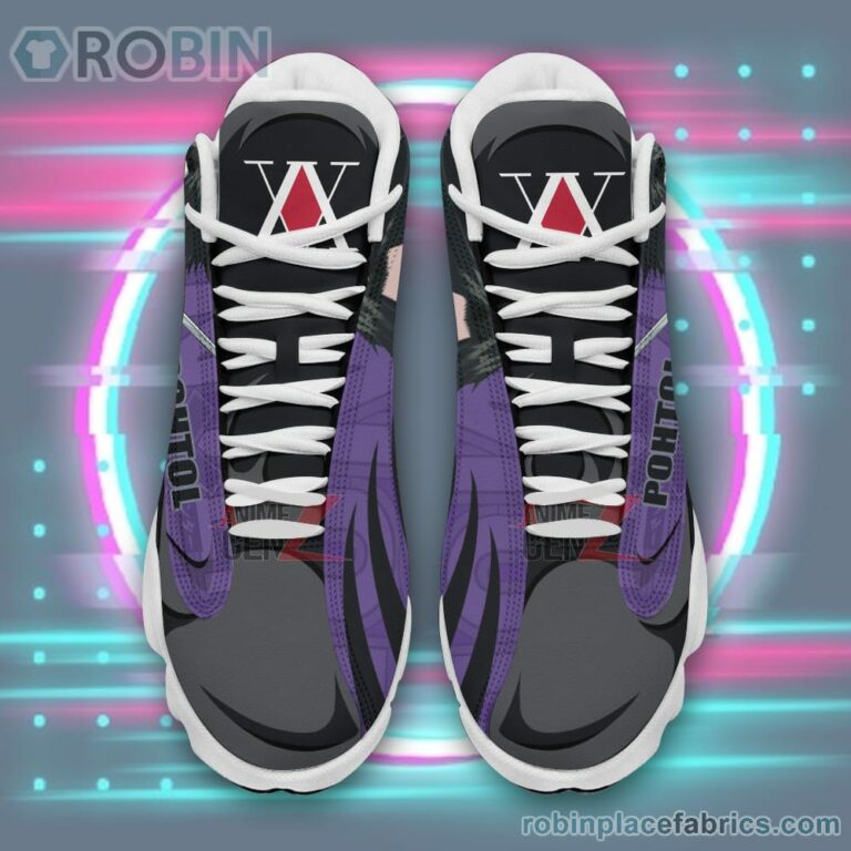 Anime Shoes Hunter x Hunter Air Jordan 13 Sneakers Custom Feitan Pohtoh Anime Shoes