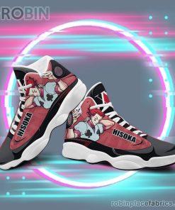 Anime Shoes Hunter x Hunter Air Jordan 13 Sneakers Custom Hisoka Morow Anime Shoes