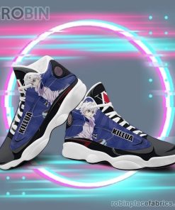 Anime Shoes Hunter x Hunter Air Jordan 13 Sneakers Custom Zoldyck Killua Anime Shoes