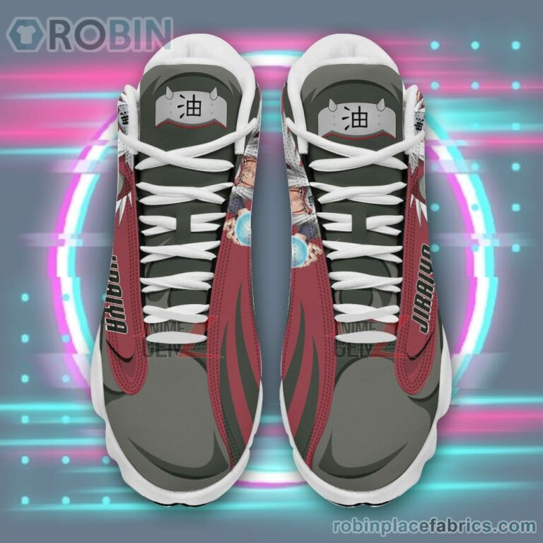 Anime Shoes Jiraiya Naruto Air Jordan 13 Sneakers