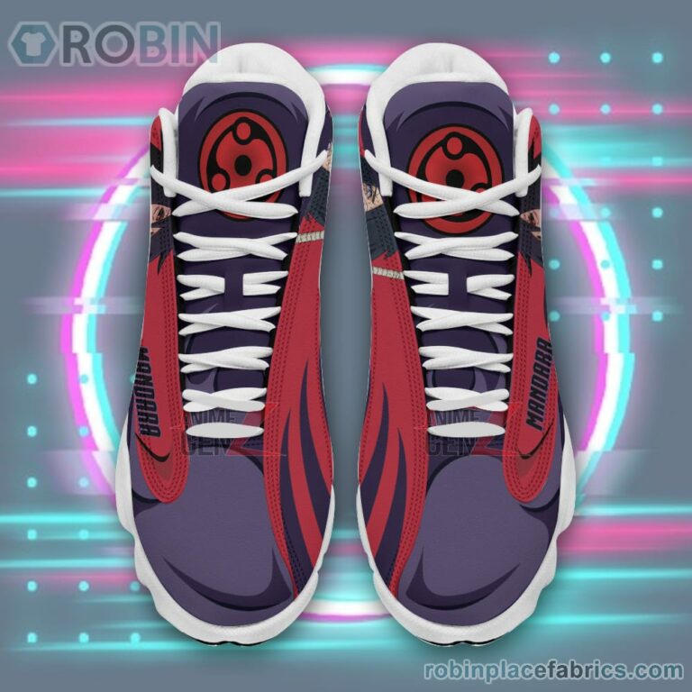 Anime Shoes Mandara Uchiha Air Jordan 13 Sneakers
