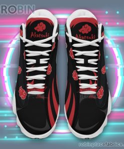 anime shoes naruto akatsuki air jordan 13 sneakers 203 KiaOx