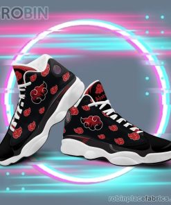 Anime Shoes Naruto Akatsuki Air Jordan 13 Sneakers