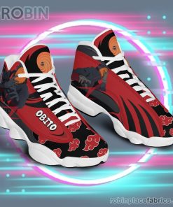 anime shoes naruto akatsuki obito air jordan 13 sneakers 49 4WqtJ