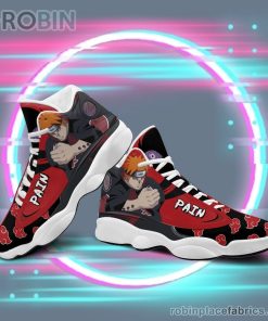 Anime Shoes Naruto Akatsuki Pain Air Jordan 13 Sneakers