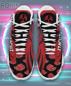 anime shoes naruto akatsuki uchiha itachi air jordan 13 sneakers 200 niXrh