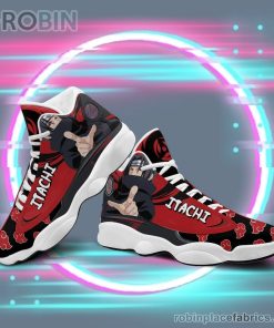 Anime Shoes Naruto Akatsuki Uchiha Itachi Air Jordan 13 Sneakers Anime Shoes Naruto Akatsuki Uchiha Itachi Air Jordan 13 Sneakers