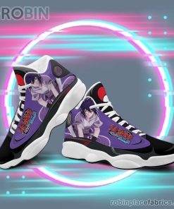 Anime Shoes Naruto Uchiha Sasuke Air Jordan 13 Sneakers