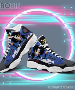 Anime Shoes One Piece Brook Air Jordan 13 Sneakers
