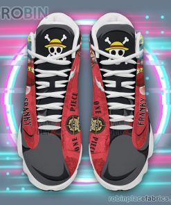 anime shoes one piece franky air jordan 13 sneakers custom animes shoes 190 T1QMB