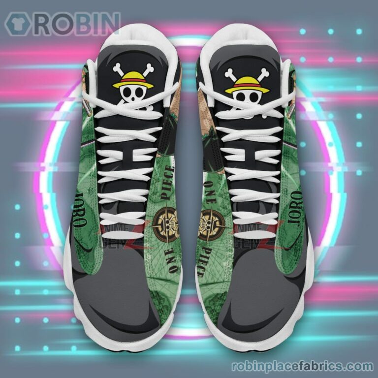 Anime Shoes One Piece Joro Air Jordan 13 Sneakers