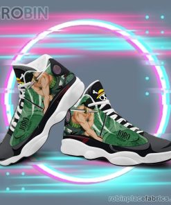 Anime Shoes One Piece Joro Air Jordan 13 Sneakers