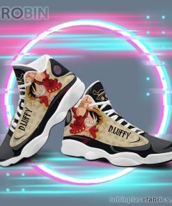 anime shoes one piece logo luffy air jordan 13 sneakers 333 gGxGy