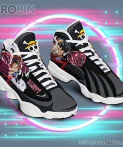 Anime Shoes One Piece Luffy Gear 4 Air Jordan 13 Sneakers