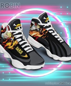 Anime Shoes One Piece Sanji Air Jordan 13 Sneakers