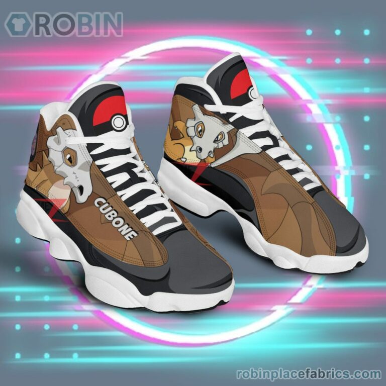 Anime Shoes Pokemon Cubone Air Jordan 13 Sneakers