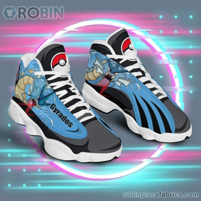 Anime Shoes Pokemon Gyrados Air Jordan 13 Sneakers