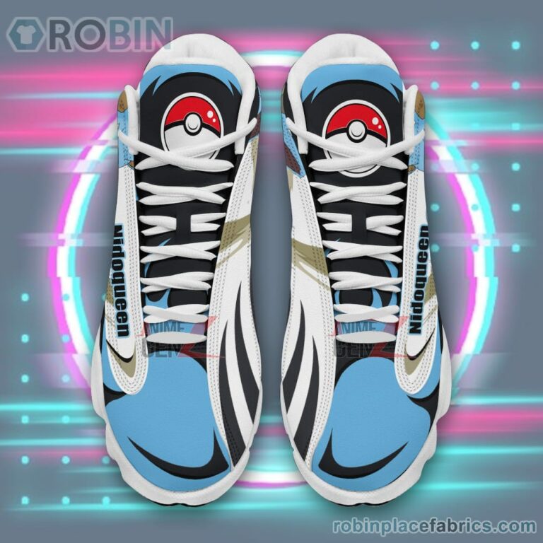 Anime Shoes Pokemon Nidoqueen Air Jordan 13 Sneakers