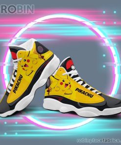 Anime Shoes Pokemon Pikachu Air Jordan 13 Sneakers Anime Shoes Pokemon Pikachu Air Jordan 13 Sneakers