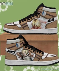 Attack On Titan JD Sneakers Annie Leonhart Custom Anime Shoes Attack On Titan JD Sneakers Annie Leonhart Custom Anime Shoes