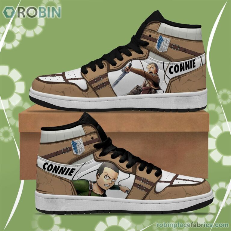 Attack On Titan JD Sneakers Connie Springer Custom Anime Shoes