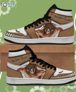 Attack On Titan JD Sneakers Eren Titan Custom Anime Shoes Attack On Titan JD Sneakers Eren Titan Custom Anime Shoes