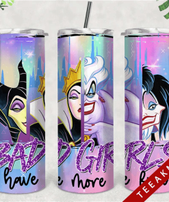 Bad Girls Halloween Halloween Villains Bad Girls Groupcartooned Photo Skinny Tumbler