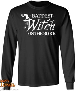 baddest witch on the block halloween t shirt 6 xxzMO
