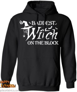 baddest witch on the block halloween t shirt 8 kUMuh