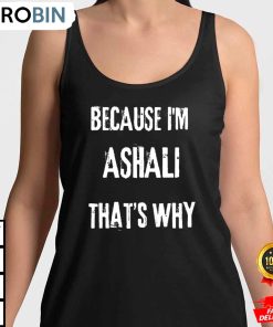 because im ashli that s why funny ashli babbitt women tanktop aa32ij