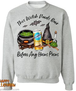 Belgian Moon Mango Can This Witch Needs Beer Before Any Hocus Pocus Shirt