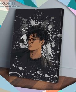 Black Boy Matte Wall Art (Canvas And Poster)