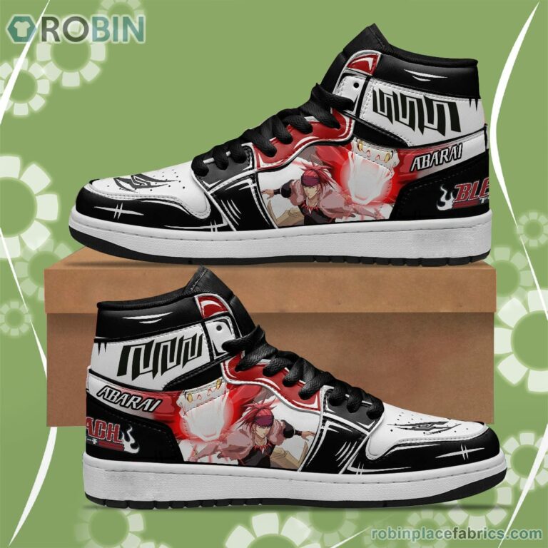 Bleach Renji Abarai JD Sneakers Kisuke Urahara Custom Anime Shoes