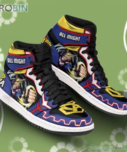 BNHA JD Sneakers My Hero Academia All Might Custom Anime Shoes BNHA JD Sneakers My Hero Academia All Might Custom Anime Shoes