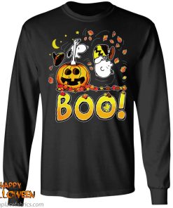 boo happy halloween charlie brown woodstock and snoopy t shirt 6 jQQEW