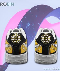 boston bruins air shoes custom naf sneakers 85 aHlDT
