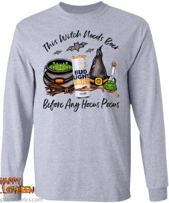 bud light seltzer mango can this witch needs beer before any hocus pocus shirt 6 YQbFB