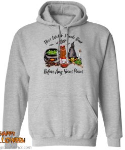 budweiser bottle this witch needs beer before any hocus pocus shirt 8 JVo5Y