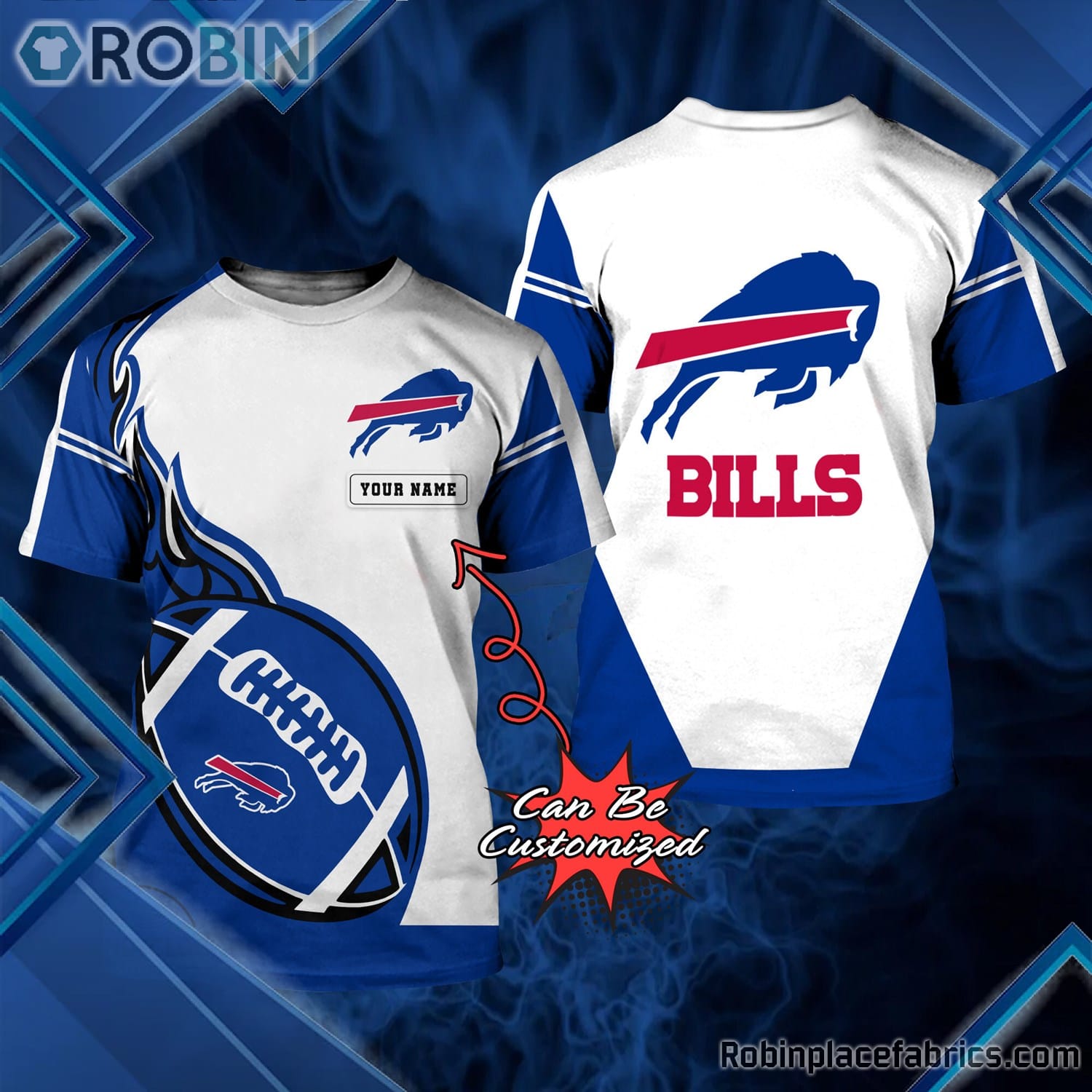 Buffalo Bills Shirt - Personalized B.Bills Rugby Fire Football 3D All ...