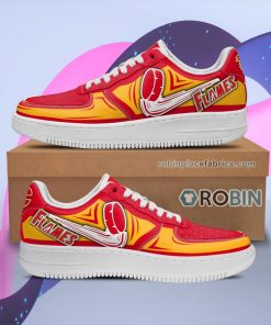Calgary Flames Air Shoes Custom NAF Sneakers Calgary Flames Air Shoes Custom NAF Sneakers
