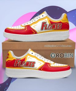 Calgary Flames Air Sneakers Custom NAF Shoes