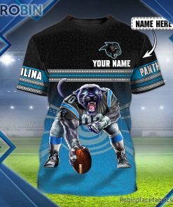 Carolina Panthers Custom Shirt – Custom Name 3D T Shirt