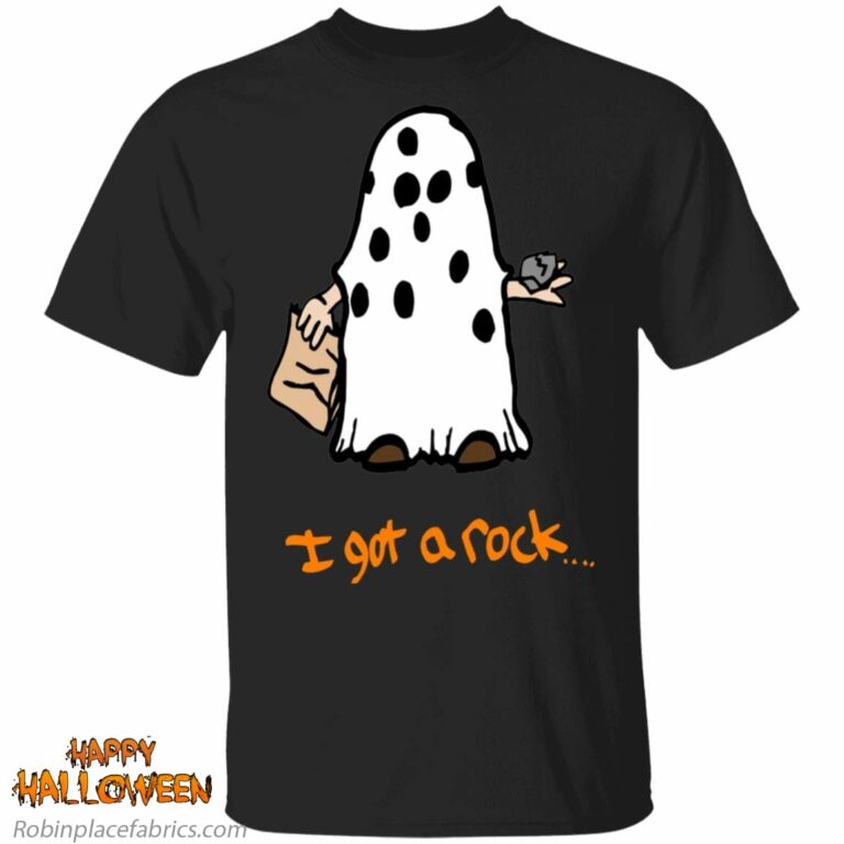Charlie Brown I Got A Rock The Great Pumpkin Halloween Shirt