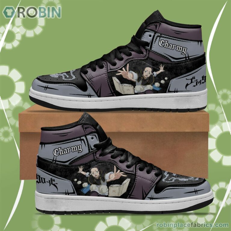 Charmy Pappitson JD Sneakers Black Clover Custom Anime Shoes